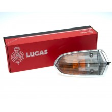 Lucas L797 front side flasher lamp, fitted to Lotus Elan Plus 2 replaces 52867/52848