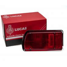Lucas L807 Rear Right hand lamp assembly, E type S2 with all red lenses, USA spec. C30881