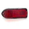 Lucas L824 Left hand rear side marker lamp, Red lens and reflector image #2