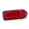 Lucas L824 Right hand rear side marker lamp, Red lens and reflector image #5