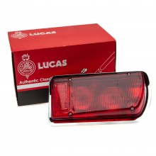Lucas L871/56253 Rear Lamp RH. All Red Lens E-Type S2/3 North American Lamp