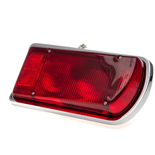 Lucas L871 Rear Lamp RH. All Red Lens image #1