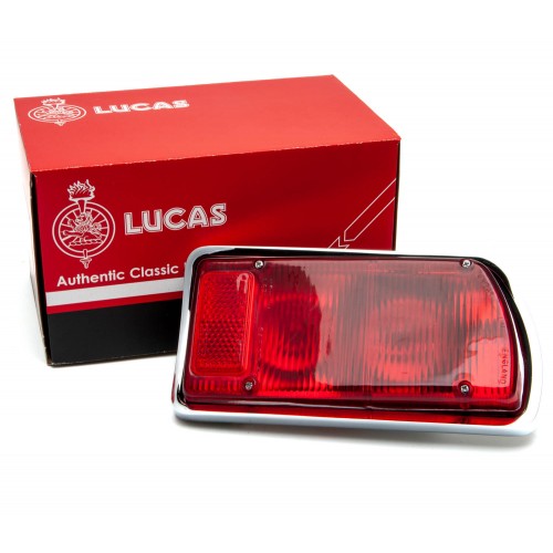 Lucas L871/56254 Rear Lamp LH. All Red Lens E-Type S2/3 North American Lamp