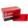 Lucas L871 Rear lamp lens RH side. All Red American Spec. Fits Jaguar E-type S2/S3.