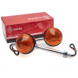 Lucas L874 Original Flasher Lamp (80mm tall) Pair