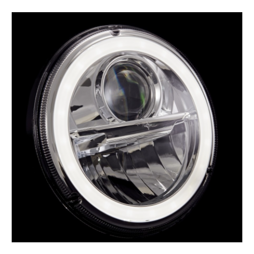Wipac 7" LED Headlamp With Halo - LHD Pair image #5