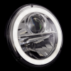 Wipac 7" LED Headlamp With Halo - LHD Pair image #6