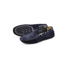 Loake Shoes - Donington Navy Suede