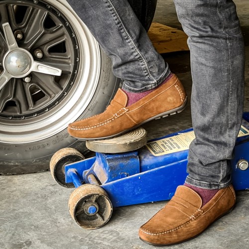 Loake shoes - Donnignton Tan Suede image #1