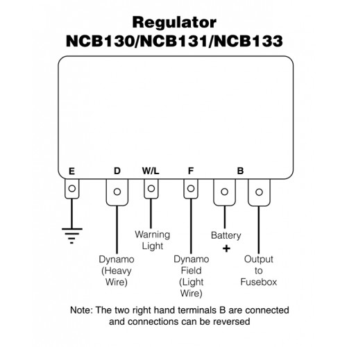 Dynamo Regulator Control Box type RB340 / NCB130