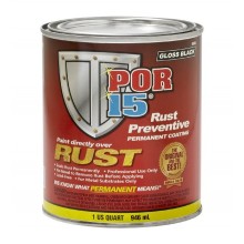 POR-15 Rust Preventative Paint - Gloss Black - 0.946 litre