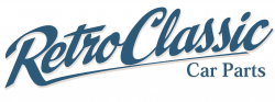Retro Classic Car Parts Logo