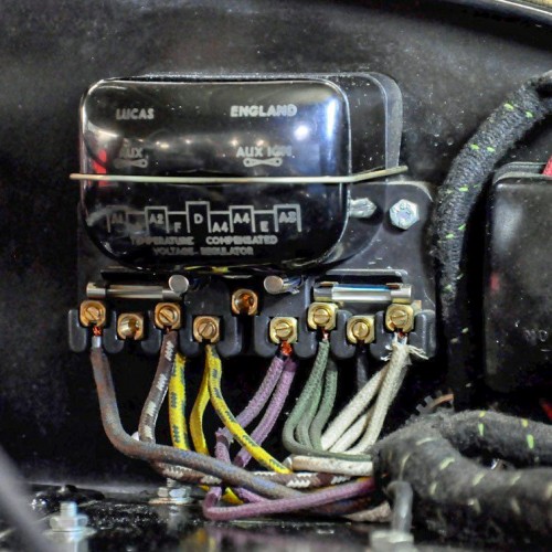 Lucas RF95 control box regulator - 12 Volt image #3