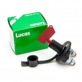 Lucas Panel Mounted Battery Master Switch with Waterproof Cap