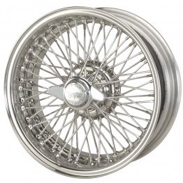 MWS Stainless Steel Wire Wheels for Morgan Plus 8 (2002 onwards)